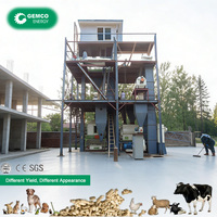Nouvelle usine de fabrication d'aliments pour animaux en acier inoxydable pour poudre de maïs, aliments mélangés, concentrés, prémélanges, fourrage, aliments à haute densité, haute productivité 1-100