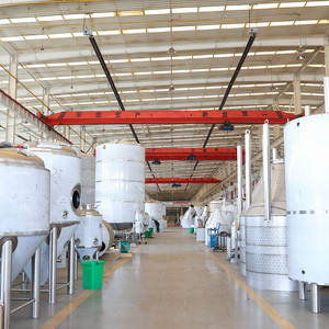 Équipement de fermentation de bière en cuivre gainé de fermenteur conique de 50 à 50000 litres avec capacité de refroidisseur 100L et 300L - Product Image 3