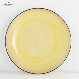 Juego de vajilla de cerámica ecológica contemporánea, platos y cuencos de porcelana estampados para una cena elegante - Product Image 2