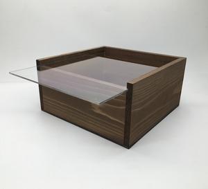 Boîte en <span class=keywords><strong>bois</strong></span> petite et bon marché avec couvercle amovible, vente en gros - Product Image 3