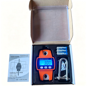 Báscula Digital Electrónica Colgante de 300 kg con Pantalla LCD Retroiluminada, Construcción de Acero Inoxidable y Aluminio, Múltiples Unidades (kg/lb/N) 15 - Product Image 2