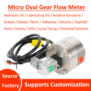 Shanghai Jishen Oil <b>Flow</b> <b>Meter</b> Oval Gear Stainless Steel Digital LCD Display High Accuracy 0.5% - Product Image 4