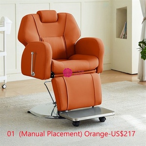 Sillón de Barbería Moderno Belmont Gris de Yicheng Beauty, Nuevo Estilo, Sillón de Peluquería de Cuero Sintético en Venta - Product Image 3