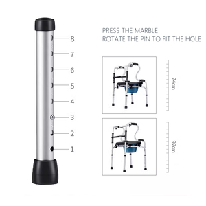 Vente chaude marcheur pliant avec roues marcheurs légers <span class=keywords><strong>aide</strong></span> à la mobilité verticale <span class=keywords><strong>pour</strong></span> <span class=keywords><strong>personne</strong></span> handicapée - Product Image 6