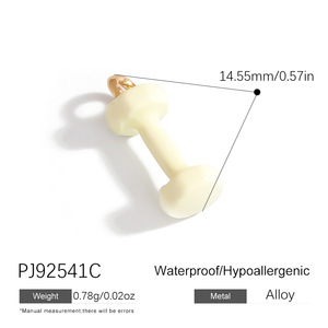 SUMMLY-Pendentif de Bonhomme de Neige <span class=keywords><strong>en</strong></span> Alliage Étanche pour Bricolage, Bijoux de Mode Accessoires - Product Image 2