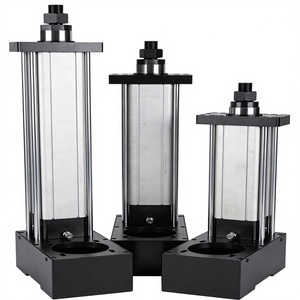 DC Servo Pneumatic Telescopic <b>Linear</b> Reciprocating <b>Actuators</b> Piston Cylinder with Motor & Gear - Product Image 6