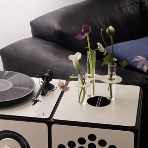 2/3/5 Pièces Support Suspendu pour Fleurs Hydroponiques, Décoration Créative pour la Maison, Pot de Plante, <span class=keywords><strong>Vase</strong></span> en Verre, <span class=keywords><strong>Tube</strong></span> à Essai, <span class=keywords><strong>Vase</strong></span> à Fleurs Articulé - Product Image 4