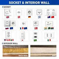 YITOP Casa Prefabbricata Espandibile Impermeabile da 40ft/20ft, 5 Camere da Letto, in Vendita, Casa Pieghevole, Case Prefabbricate