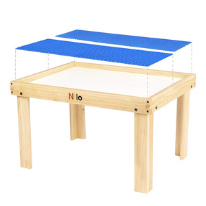 Hoạt động bảng thiết lập với 2 tương thích với cho có thể tháo rời hai mặt baseplates/Bảng/thảm <span class=keywords><strong>LEGO</strong></span> bảng mà không có lỗ - Product Image 1