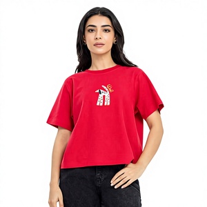 เสื้อยืดแขนยาวคอกลมแฟชั่นลำลองสำหรับผู้หญิง คุณภาพสูง ระบายอากาศได้ดี พิมพ์ลาย DTG ตามสั่ง ขายส่ง ดีไซน์ทันสมัย 100% - Product Image 1