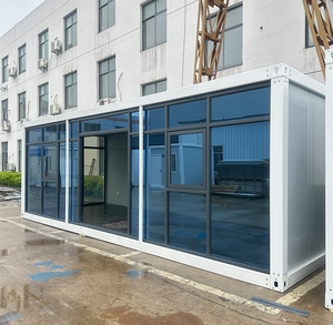 Nhà Sản Xuất Di Động Cabin Đúc Sẵn Tiny Nhà Casa Modular Di Chuyển Glass Nhà Văn Phòng Xây Dựng <span class=keywords><strong>Container</strong></span> Nhà - Product Image 5