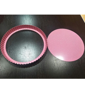 Molde redondo para pastel con forma de flor, de acero al carbono, antiadherente, para repostería, de 6 pulgadas - Product Image 2