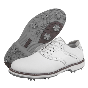 Chaussures de golf pour hommes personnalisées OEM, amorti longue durée, antidérapantes, imperméables, doublure respirante en maille pour l'automne - Product Image 1