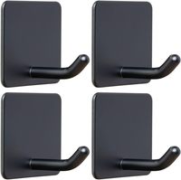 Wandhaken, hangers voor badkamer, kantoor, keuken, huis, zelfklevende haken van roestvrij staal