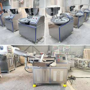 300 Kg <b>Chopper</b> 20 L Liter Litre Variable Frequency Dual Bowl Cutter Meat <b>Machine</b> - Product Image 2