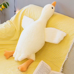 Hot <strong>Sale</strong> Strength Merchant Wholesale White <strong>Goose</strong> Plush Pillow Duck Plush Toy - Product Image 2