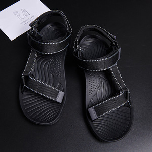 OLICOM Nouvelles sandales athlétiques pour hommes, sandales de sport et de randonnée d'extérieur, sandales de marche à bout ouvert avec sangle et soutien de la voûte plantaire, chaussures aquatiques de plage - Product Image 2