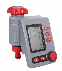 New Powerful Electronic Irrigation System Controller Automatic Water Sprinkler Timer Lcd Digital Water Timer Garden