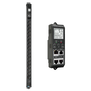 PDU อัจฉริยะ 16 ช่อง 16A 240V ความหนาแน่นสูง พร้อมระบบตรวจสอบรวม ปลั๊กแบบเยอรมัน - Product Image 1
