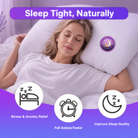 Patchs de Sommeil Apaisant à la Lavande avec Billes Aromatiques Éclatantes – Boîte de 18 Patchs (4 Billes/Patch) – Parfum Longue Durée – Tissu Doux – Vente en Gros