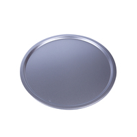 Vente en gros directe du fabricant : Moule à biscuits rond en fer blanc de 8 pouces, compatible four domestique, antiadhésif argenté, service OEM/ODM