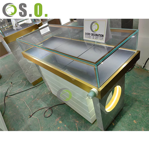 Vitrina de exhibición para joyería, diseño de mostrador de joyería, vitrina de exhibición de gabinete de vidrio - Product Image 3