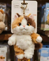 Breloque de sac personnalisée Hibou en tissu peluche, garnie de coton PP parfumé, avec crochet à clipser, pour décoration de sac à dos unisexe, à marge de profit élevée