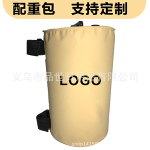 Sac à eau d'extérieur 10L 20L en tissu maillé PVC pour la pêche, le camping, les accessoires de tente, vert, noir, couleur unie - Product Image 5