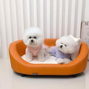 Bán Buôn Sang Trọng Siêu Cổ Điển Pet Sofa Giường Không Thấm Nước Pet Ưa Thích Chỉnh Hình Con Chó Ghế Giường Đồ Nội Thất Bằng Gỗ Cũi Mèo Tổ - Product Image 1