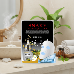 Malie Snake-Style Facial Sheet Pack Produit Hydratant au Collagène et au Thé pour Peau Sèche Taille de Voyage CEJ BEAUTY Fabriqué en Corée - Product Image 3