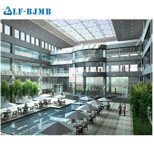 Cadre <span class=keywords><strong>en</strong></span> acier Vitré Pour Stratifié Trempé Toit de L'atrium <span class=keywords><strong>En</strong></span> Verre - Product Image 5