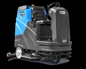 Hiệu quả cao 24V Điện quét sàn điều kiện mới tự động Riding-Loại máy giặt làm sạch đánh bóng sử dụng - Product Image 1