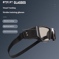 Lunettes de formation de vision stroboscopique lunettes de dribble-up lunettes d'entraînement de tennis outils d'entraînement anti-arc