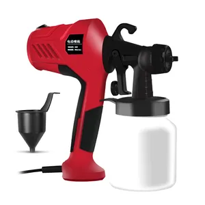 220V 50HZ HVLP Hand Held Electric Spray Gun 800ml 500w Power Portable Spray Paint Sprayer With High Pressure