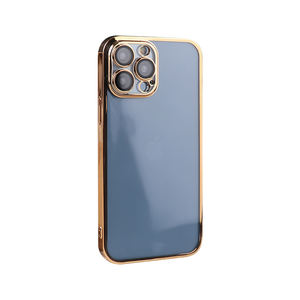 OEM /ODM-funda trasera transparente para teléfono, carcasa de color galvanizado para ipnon 11 <span class=keywords><strong>12</strong></span> 13 14 <span class=keywords><strong>pro</strong></span> <span class=keywords><strong>max</strong></span> - Product Image 1
