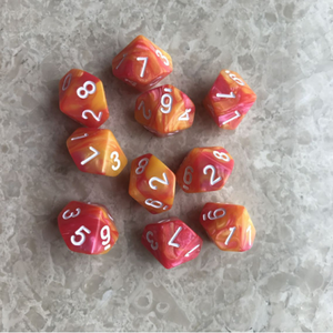 Khuyến Mại Chính Xác 1-<span class=keywords><strong>10</strong></span> Số Đa Diện Đặt <span class=keywords><strong>10</strong></span> Màu D10 Xúc Xắc Biểu Tượng Tùy Chỉnh Xúc Xắc Số Lượng Lớn <span class=keywords><strong>10</strong></span> Hai Mặt Dnd Xúc Xắc - Product Image 4