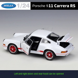 Vente chaude Welly 1:24 P Orsche 1973 9 11 <span class=keywords><strong>Carrera</strong></span> RS Super voiture en métal à collectionner Simulation moulé sous pression modèle de voiture en alliage de voiture - Product Image 4