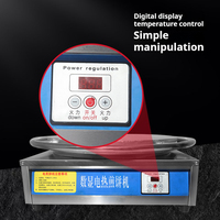 Offres Spéciales 45CM Diamètre Commercial Électrique Automatique Crêpière Machine Haute Productivité Hôtels Crêpières Crêpières