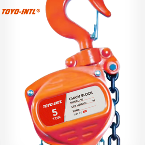 TOYO-INTL โซ่วีเจบล็อกผลิตจากโรงงานจีนตะขอหลอม0.25ตัน0.5ตัน1ตัน1.5ตัน2ตัน20ตัน - Product Image 2