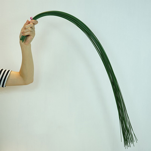Fil de fer vert I595, matériaux faits main pour bricolage, fil de fer souple spécial fleuriste, fleurs éternelles, fleurs attachées, herbe en acier <span class=keywords><strong>fixe</strong></span> - Product Image 1