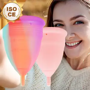 Специальное предложение медицинская силиконовая чашка Женская чашка для менструального цикла 100% многоразовая прочная чашка Copa