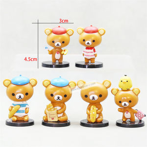 Popular dibujos animados oso pardo estatuilla coleccionable restaurante <span class=keywords><strong>Happy</strong></span> <span class=keywords><strong>Meal</strong></span> <span class=keywords><strong>juguete</strong></span> para niños Idea de regalo Premium - Product Image 5
