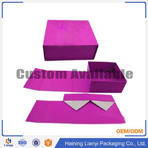 กล่องกระดาษรักษ์โลก กล่องแบบกำหนดเอง กล่องของขวัญพับได้แบบแม่เหล็ก - Product Image 4