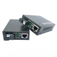 Convertisseur de média fibre optique Gigabit Ethernet monomode RJ-45 10/100/1000M Fast Ethernet