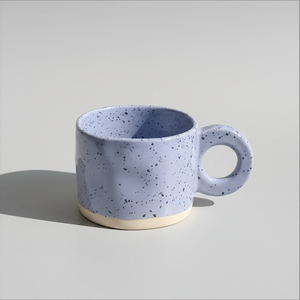 Taza de Cerámica de Lujo al por Mayor, Estilo Nórdico, para Café o Té, Diseño Floral, Asa de Anillo, Ecológica, Regalo Empresarial - Product Image 1