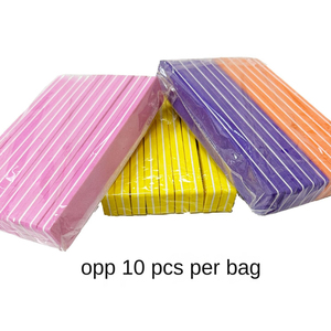 Lime à ongles double face en papier de verre, outil de polissage pour la manucure et l'usage en salon de beauté - Product Image 5