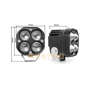 ไฟขับขี่ LED 4D 40W 3นิ้วขนาด6000K 12V เหมาะสำหรับไฟตัดหมอกออฟโรด - Product Image 5