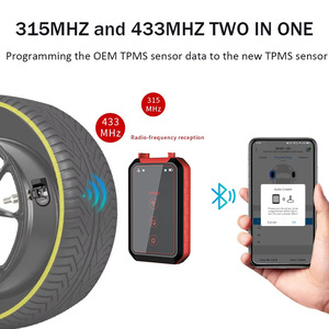 Android compatibile IOS Smartphone <span class=keywords><strong>TPMS</strong></span> sensore programmatore strumento universale sensore di pressione pneumatici strumento di programma per il veicolo - Product Image 2