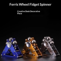 Fidget Spinner Roue de Ferris, Ornement de Bureau Créatif, Jouet Anti-Stress, Gyroscope Métallique EDC, Gadget de Décompression, Cadeau, Fabriqué en Chine, Modèle MTL89