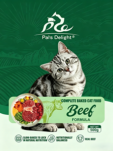 Alimento para Gatos Pal's Delight, Nutrición Saludable y Equilibrada, Completo para Todas las Etapas de Vida, Sabor a Res, Venta de Fábrica, 500g - Product Image 1